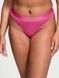 Трусики-стрінги жіночі бавовняні з лого Victoria's Secret Logo Cotton Thong Panty рожеві ab0-qsa-obd фото 2