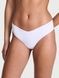 Трусики-стринги женские бесшовные Victoria's Secret No-Show Thong Panty белые  opm-wl8-e8k фото 1