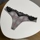 Трусики-стрінги жіночі люксові з мереживом Victoria's Secret білі onz-vaw-81u фото 1