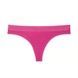 Трусики-стрінги жіночі бавовняні з лого Victoria's Secret Logo Cotton Thong Panty рожеві ab0-qsa-obd фото 1