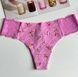 Трусики-стрінги жіночі безшовні PINK Victoria's Secret No-Show Thong Panty рожеві y4w-cdf-ery фото 1