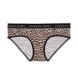 Трусики-хипстер женские Victoria's Secret Logo Cotton Lace-Waist Hiphugger Panty леопардовые aga-7bn-u7z фото 2