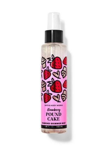 Парфюмированный мист для тела STRAWBERRY POUND CAKE с шиммером Bath&Body Works, 146 мл 735-0i0 фото