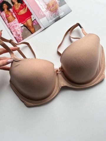 Бюстгальтер без пуш-ап Victoria's Secret бежевый x37-ttl-qgs фото