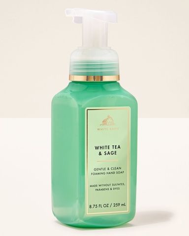 Мыло-пенка White Tea & Sage Bath&Body Works, 259 мл 028018122 фото