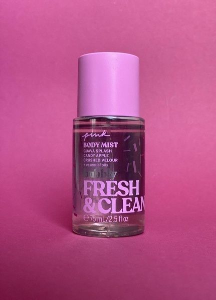 Bubbly Fresh&Clean - парфюмированный мини-мист PINK Victoria's Secret, 75 мл 205-43a фото