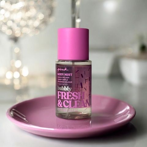 Bubbly Fresh&Clean - парфюмированный мини-мист PINK Victoria's Secret, 75 мл 205-43a фото