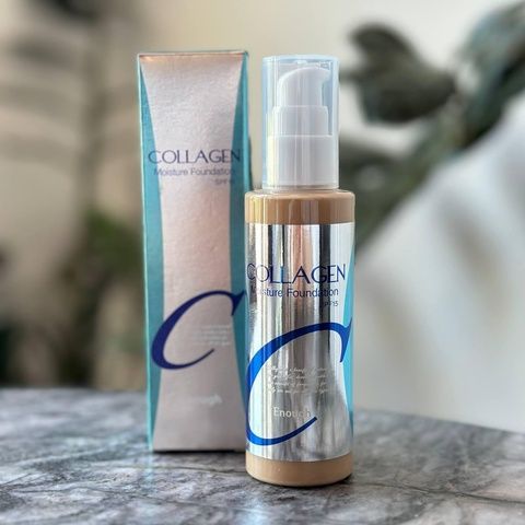 Тональная основа с коллагеном увлажняющая ENOUGH Collagen Moisture Foundation SPF15, 100 мл № 21 - Естественный Бежевый 816-c71 фото