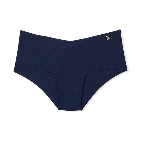 Трусики-чики женские бесшовные Victoria's Secret No-Show Cheeky Panty синие x7r-6a5-wvg фото