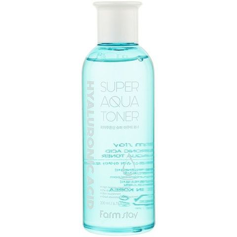 Тонер для лица с гиалуроновой кислотой FarmStay Hyaluronic Acid Super Aqua Toner, 200 мл 856-7b4 фото