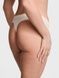 Трусики-стрінги жіночі бавовняні з логотипом Victoria's Secret Logo Cotton Thong Panty бежеві qwk-pt6-99p фото 2