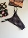 Трусики-стринги жіночі мереживні Victoria's Secret&nbsp;Lace String Thong Panty чорні 8k5-vr2-vby фото 1