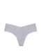 Трусики-стринги жіночі безшовні Victoria's Secret No-Show Thong Panty сірі  6or-ovq-vyz фото 2