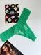 Трусики-стринги женские Victoria's Secret Lace Thong Panty зеленые  x4t-b5j-076 фото 3