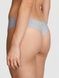 Трусики-стринги жіночі безшовні Victoria's Secret No-Show Thong Panty сірі  6or-ovq-vyz фото 3