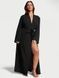 Халат чорний Victoria's Secret Luxe Crepe Long Robe XS/S cdk-t30-pof фото 1
