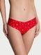 Трусики-стринги женские бесшовные Victoria's Secret No-Show Thong Panty красные t5p-fdj-7zb фото 1