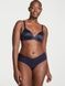 Трусики-чики женские бесшовные Victoria's Secret No-Show Cheeky Panty синие x7r-6a5-wvg фото 4