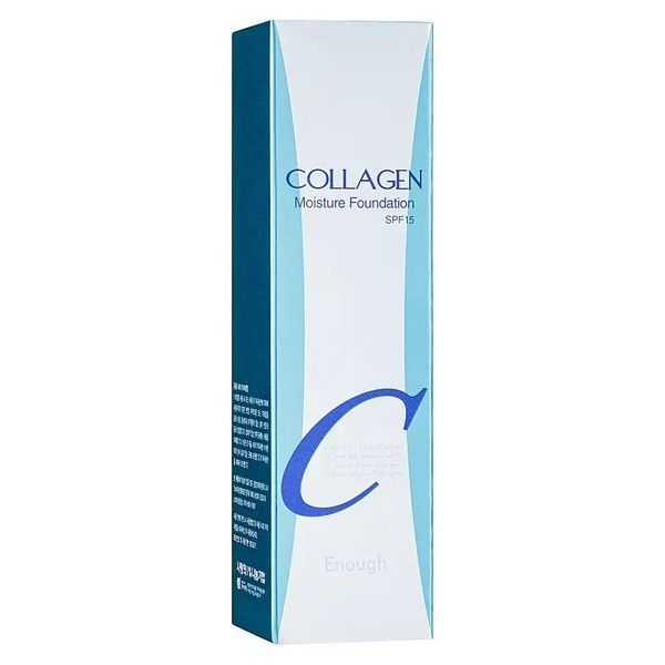 Тональна основа з колагеном зволожуюча ENOUGH Collagen Moisture Foundation SPF15, 100 мл № 21 - Природний Бежевий 816-c71 фото