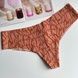 Трусики-стринги женские бесшовные Victoria's Secret No-Show Thong Panty коричневые if4-w3c-hus фото 1
