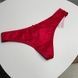 Трусики-стринги люксовые Victoria's Secret Thong Panty красные 6s8-tvn-lvq фото 2