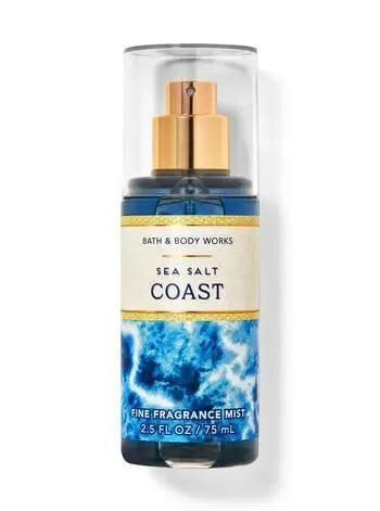 SEA SALT COAST - парфюмированный мини-мист для тела Bath&Body Works, 75 мл 449-0c4 фото