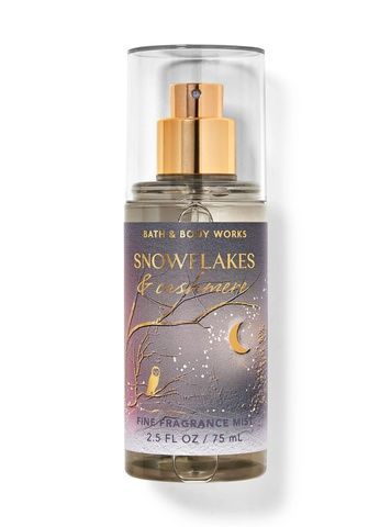 SNOWFLAKES & CASHMERE - парфюмированный мини-мист для тела Bath&Body Works, 75 мл 9i7-3cc фото