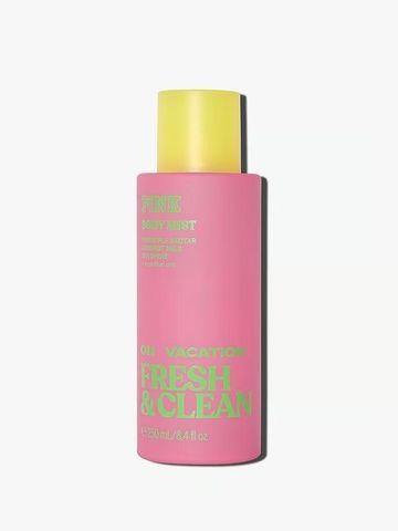 Fresh & Clean On Vacation - парфюмированный спрей (мист) для тела PINK Victoria's Secret, 250 мл 5ac-746 фото