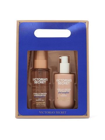 Подарочный набор (парфюмированный мист и лосьон) Victoria's Secret Vanilla Orchid Sandalwood 25165395 фото