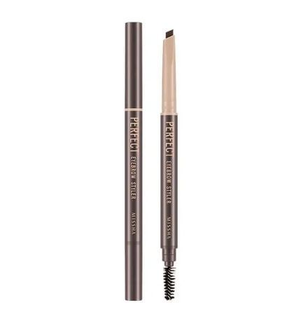 Автоматический карандаш для бровей Missha The Style Perfect Eyebrow Styler DARK BROWN(Темно-коричневый) i25-237 фото