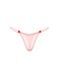 Трусики-стринги женские кружевные Victoria's Secret Heart Lace String Thong Panty пудровые 24a-bv9-l4i фото 2