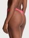 Трусики-стринги женские хлопковые Victoria's Secret Stretch Cotton High-Leg Scoop Thong Panty коралловые  14k-ctl-v30 фото 2