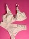 Комплект білизни Love Victoria's Secret пудровий 32D(70D) + S 4c3-380 фото 1