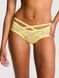 Трусики-чики женские кружевные PINK Victoria's Secret Wink Strappy Cheeky Panty желтые 2oy-y7g-gql фото 1