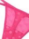 Трусики-стрінги жіночі PINK Victoria's Secret Dot Mesh Thong Panty рожеві 3ge-fbz-1uj фото 2