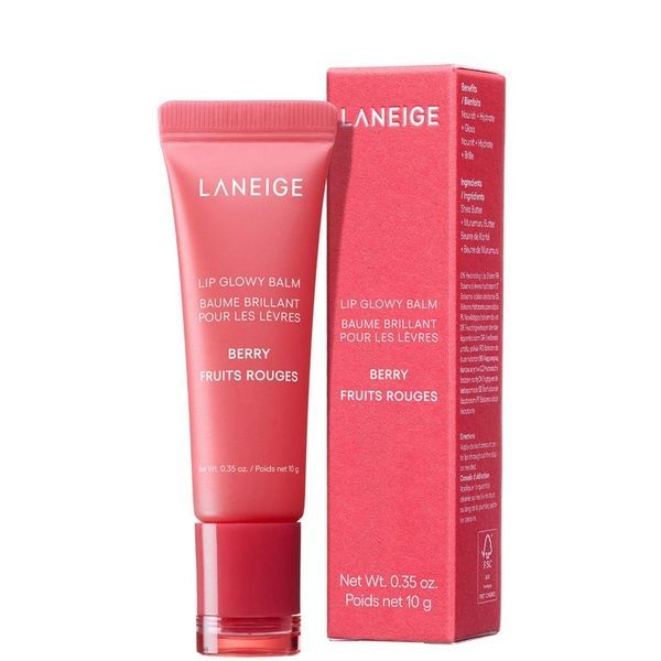 Відтінковий блиск-бальзам для губ Ягоди Laneige Lip Glowy Balm Berry 10 г 585-126 фото