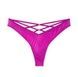 Трусики-стринги женские люксовые Victoria's Secret Strappy Back High-Leg Thong Panty фуксия goo-jdn-6jh фото 3