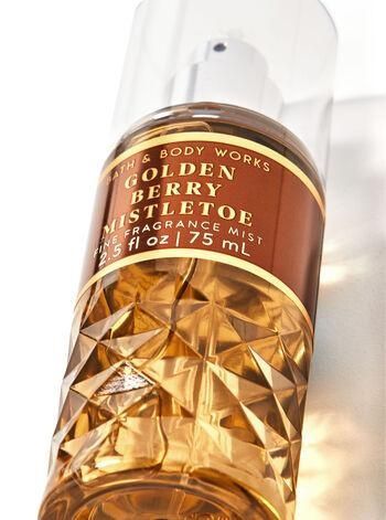 GOLDEN BERRY MISTLETOE - парфюмированный мини-мист для тела Bath&Body Works, 75 мл a9c-030 фото