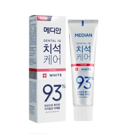 Корейская зубная паста Median Dental IQ93% Белая 34a-530 фото