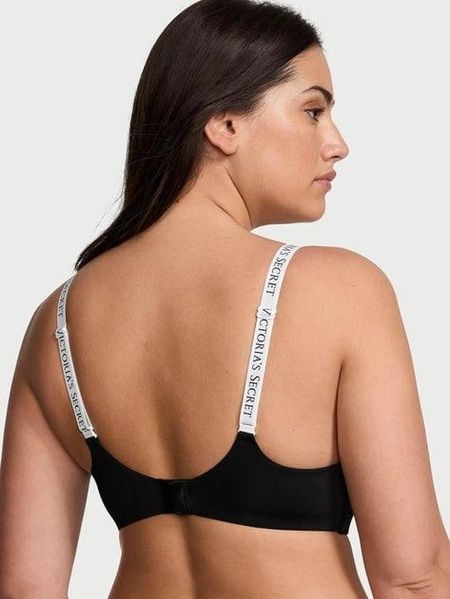 Бюстгальтер без пуш-ап Victoria's Secret Lightly-Lined Wireless Bra черный bkg-crj-q45 фото