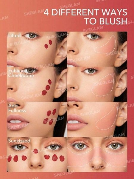Жидкие румяна с шиммером Sheglam Color Bloom Dayglow Liquid Blush Shimmer Finish-Love Cake bb8-35a фото