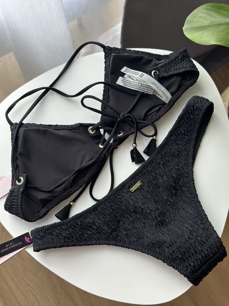 Купальник черный PINK Victoria's Secret 6a4-n58-die фото