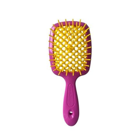 Щетка для волос Janeke Superbrush SMALL Фуксия-Желтый cvz-06o-g78 фото