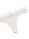 Трусики-стринги женские хлопковые Victoria's Secret Logo Cotton Thong Panty светло-серые 4gv-xh2-a2y фото 2