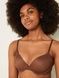 Бюстгальтер з пуш-ап PINK Victoria's Secret Wear Everywhere Push-Up Bra коричневий nzr-pa0-ldq фото 1