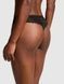 Трусики-стрінги жіночі безшовні PINK Victoria's Secret No-Show Thong Panty чорні cvz-vz2-zj4 фото 3