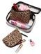 Косметичка 3 в 1 леопардова Victoria's Secret 3-Piece Makeup Bag 27107847 фото 4