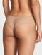 Трусики-чики женские люксовые Victoria's Secret Icon Lace Cheeky Panty бежевые bwd-vqu-fgp фото 2