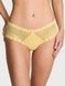 Трусики-чики женские бесшовные с кружевом Victoria's Secret No-Show Daisy Lace Cheeky Panty желтые xga-sjs-9pd фото 1