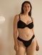 Трусики-стринги женские кружевные Victoria's Secret Lace Thong Panty черные vjb-tzk-1gg фото 3